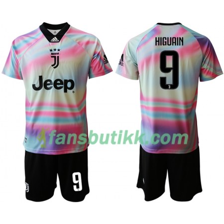 Fotballdrakt Juventus HIGUAIN 9 Barn EA Sport 2018-2019 Kortermet